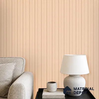 Wooden Look PN 07458 8 ft x 4.8 inch PVC Panel - 10 mm | Suitable for Living Room, Bedroom & Office | Width is Subjected to 5% Variation