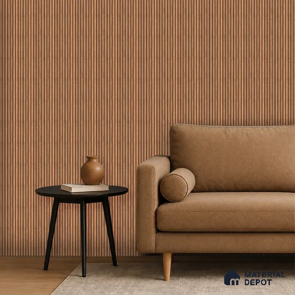 Wooden Look PN 07497 8 ft x 6 inch PVC Panel - 10 mm | Suitable for Living Room, Bedroom & Office | Width is Subjected to 5% Variation