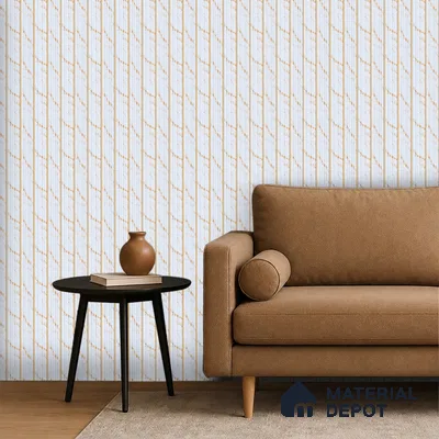 Dove Grey Marble Look PN 07500 8 ft x 6 inch PVC Panel - 10 mm | Suitable for Living Room, Bedroom & Office | Width is Subjected to 5% Variation