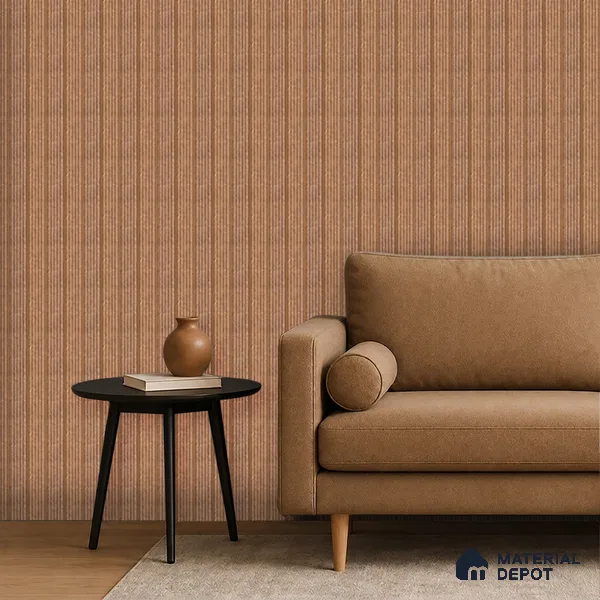Wooden Look PN 07502 8 ft x 6 inch PVC Panel - 10 mm | Suitable for Living Room, Bedroom & Office | Width is Subjected to 5% Variation