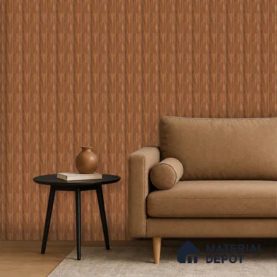 Wooden Look PN 07504 8 ft x 6 inch PVC Panel - 10 mm | Suitable for Living Room, Bedroom & Office | Width is Subjected to 5% Variation