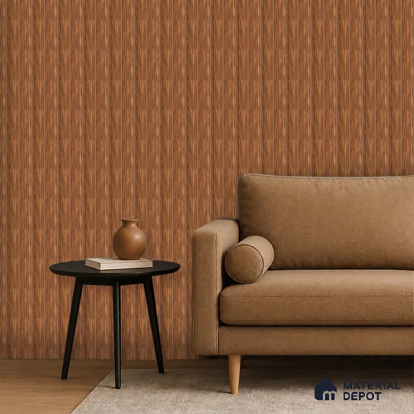 Wooden Look PN 07504 8 ft x 6 inch PVC Panel - 10 mm | Suitable for Living Room, Bedroom & Office | Width is Subjected to 5% Variation