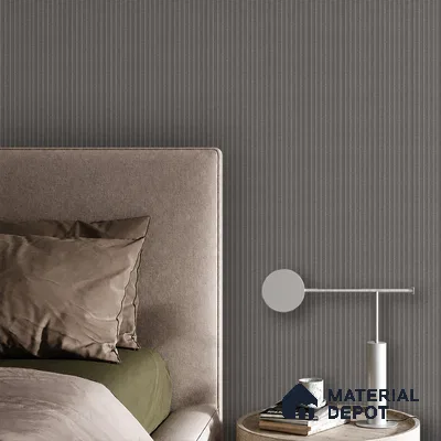 Steel Grey Stone Look PN 07595 9.5 ft x 4.9 inch Charcoal Panel - 12 mm | Suitable for Feature Wall, TV Unit & Living Room | Width is Subjected to 5% Variation