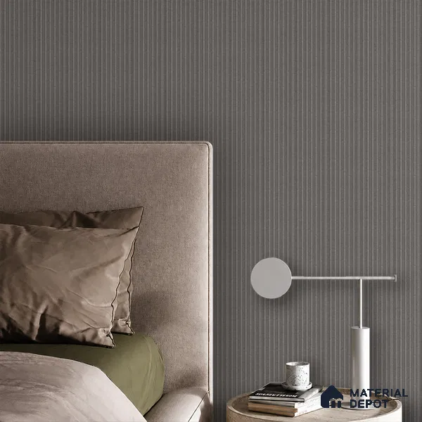 Steel Grey Stone Look PN 07595 9.5 ft x 4.9 inch Charcoal Panel - 12 mm | Suitable for Feature Wall, TV Unit & Living Room | Width is Subjected to 5% Variation