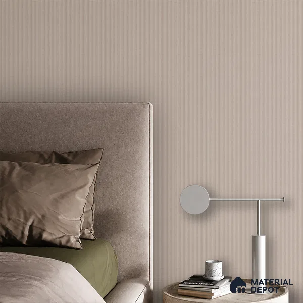 Dove Grey Fabric Look PN 07600 9.5 ft x 4.9 inch Charcoal Panel - 12 mm | Suitable for Feature Wall, TV Unit & Living Room | Width is Subjected to 5% Variation
