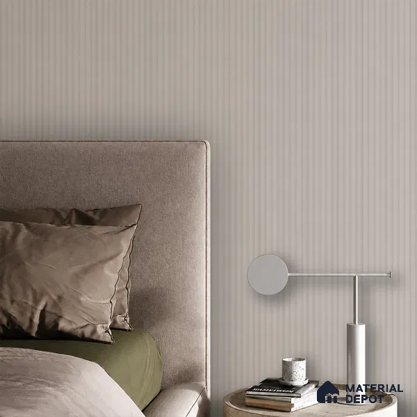 Dove Grey Plain Colour Look PN 07603 9.5 ft x 4.9 inch Charcoal Panel - 12 mm | Suitable for Feature Wall, TV Unit & Living Room | Width is Subjected to 5% Variation
