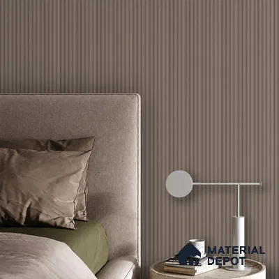 Basalt Grey Plain Colour Look PN 07604 9.5 ft x 4.9 inch Charcoal Panel - 12 mm | Suitable for Feature Wall, TV Unit & Living Room | Width is Subjected to 5% Variation