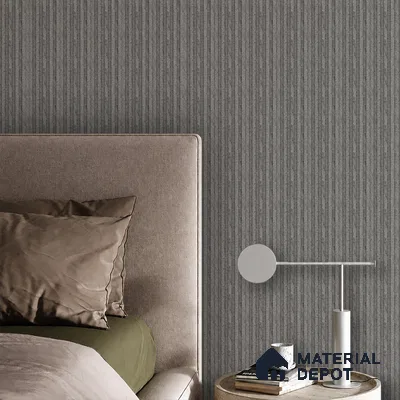 Mist Grey Stone Look PN 07609 9.5 ft x 4.9 inch Charcoal Panel - 12 mm | Suitable for Feature Wall, TV Unit & Living Room | Width is Subjected to 5% Variation