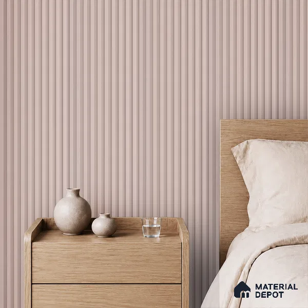 Cement Grey Plain Colour Look PN 07663 8 ft x 10 inch Charcoal Panel - 10 mm | Suitable for Living Room, Bedroom & Office | Width is Subjected to 5% Variation
