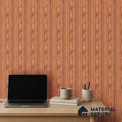 Wooden Look PN 07697 9.1 ft x 4.9 inch Charcoal Panel - 12 mm | Suitable for Living Room, Bedroom & TV Cabinet | Width is Subjected to 5% Variation