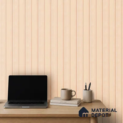 Wooden Look PN 07702 9.1 ft x 4.9 inch Charcoal Panel - 12 mm | Suitable for Living Room, Bedroom & TV Cabinet | Width is Subjected to 5% Variation