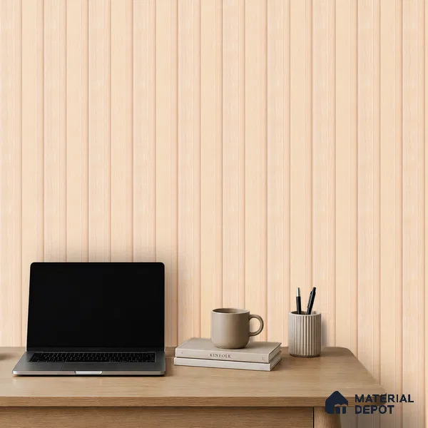 Wooden Look PN 07702 9.1 ft x 4.9 inch Charcoal Panel - 12 mm | Suitable for Living Room, Bedroom & TV Cabinet | Width is Subjected to 5% Variation