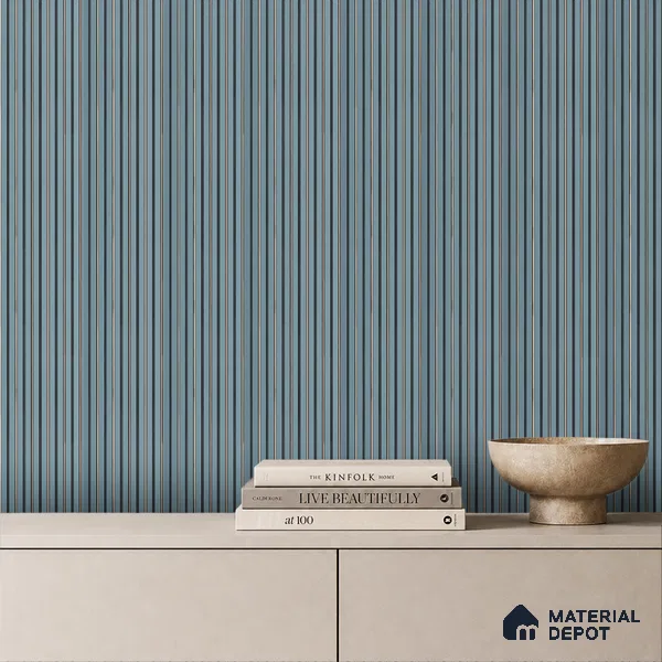 Slate Grey Plain Colour Look PN 07790 8 ft x 7.8 inch Charcoal Panel - 6 mm | Suitable for Living Room, Bedroom & Office | Width is Subjected to 5% Variation