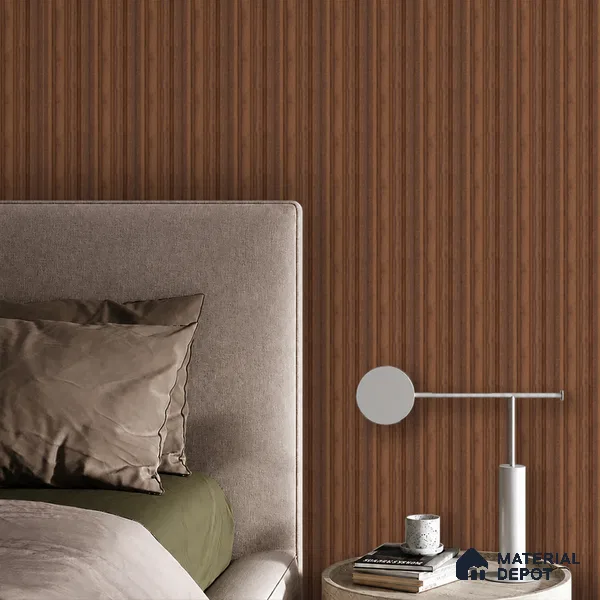 Wooden Look PN 07870 9.5 ft x 4.9 inch Charcoal Panel - 11 mm | Suitable for Feature Wall, Living Room & Bedroom | Width is Subjected to 5% Variation