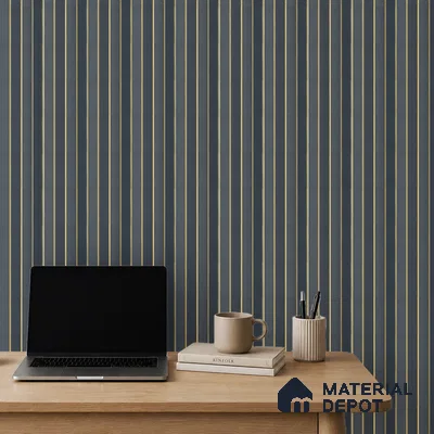 Grey Plain Colour Louver PN 05275 8 ft x 4.7 inch Charcoal Panel - 12 mm | Suitable for Feature Wall, TV Unit & Living Room | Width is Subjected to 5% Variation