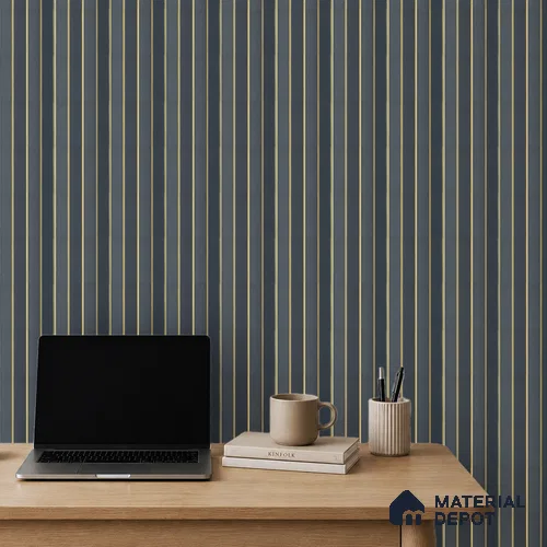 Grey Plain Colour Louver PN 05275 8 ft x 4.7 inch Charcoal Panel - 12 mm | Suitable for Feature Wall, TV Unit & Living Room | Width is Subjected to 5% Variation
