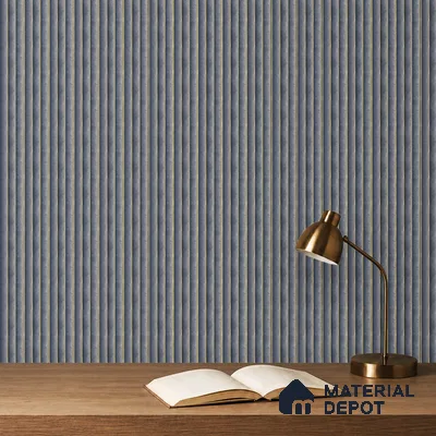 Grey Stone Louver PN 05294 8 ft x 4.9 inch Charcoal Panel - 12 mm | Suitable for Feature Wall, TV Unit & Living Room | Width is Subjected to 5% Variation
