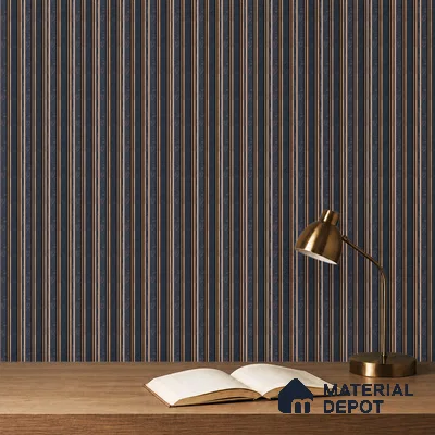 Black Marble Louver PN 05302 8 ft x 4.9 inch Charcoal Panel - 12 mm | Suitable for Feature Wall, TV Unit & Living Room | Width is Subjected to 5% Variation