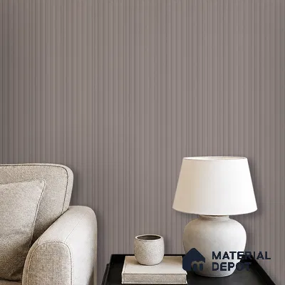 Mid Grey Plain Colour Look PN 00631 8 ft x 4 inch Charcoal Panel - 11 mm | Suitable for Feature Wall, TV Unit & Living Room | Width is Subjected to 5% Variation