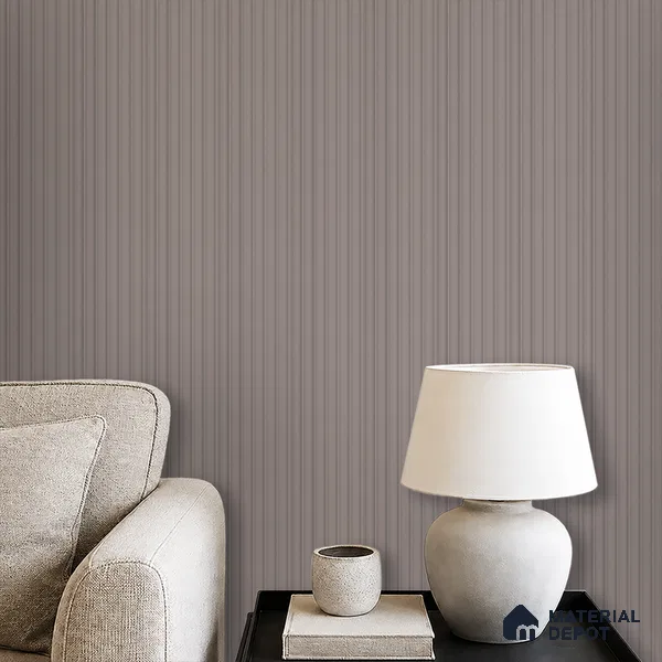 Mid Grey Plain Colour Look PN 00631 8 ft x 4 inch Charcoal Panel - 11 mm | Suitable for Feature Wall, TV Unit & Living Room | Width is Subjected to 5% Variation