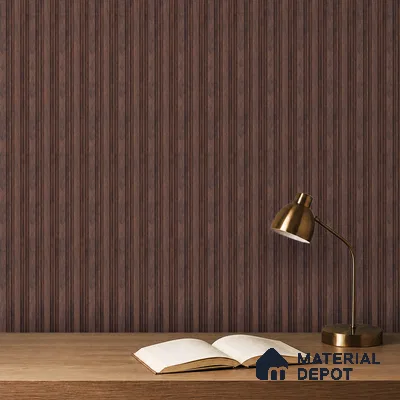 Wooden Look PN 00653 8 ft x 4.8 inch Charcoal Panel - 11 mm | Suitable for Feature Wall, TV Unit & Living Room | Width is Subjected to 5% Variation