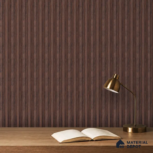 Wooden Look PN 00653 8 ft x 4.8 inch Charcoal Panel - 11 mm | Suitable for Feature Wall, TV Unit & Living Room | Width is Subjected to 5% Variation