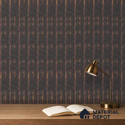 Wooden Look PN 00655 8 ft x 4.8 inch Charcoal Panel - 11 mm | Suitable for Feature Wall, TV Unit & Living Room | Width is Subjected to 5% Variation