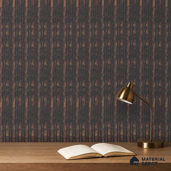 Wooden Look PN 00655 8 ft x 4.8 inch Charcoal Panel - 11 mm | Suitable for Feature Wall, TV Unit & Living Room | Width is Subjected to 5% Variation