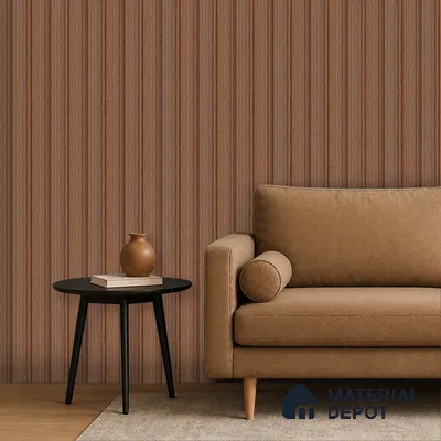 Wooden Look PN 06838 9.2 ft x 4.9 inch Charcoal Panel - 12 mm | Suitable for Living Room, Bedroom & TV Cabinet | Width is Subjected to 5% Variation