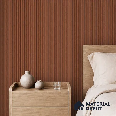 Wooden Look PN 06872 9.2 ft x 6.1 inch Charcoal Panel - 16 mm | Suitable for Living Room, Bedroom & TV Cabinet | Width is Subjected to 5% Variation