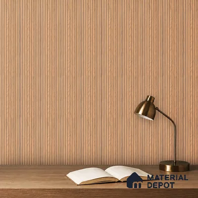 Wooden Look PN 06913 8 ft x 6 inch Charcoal Panel - 6 mm | Suitable for Living Room, Bedroom & TV Cabinet | Width is Subjected to 5% Variation