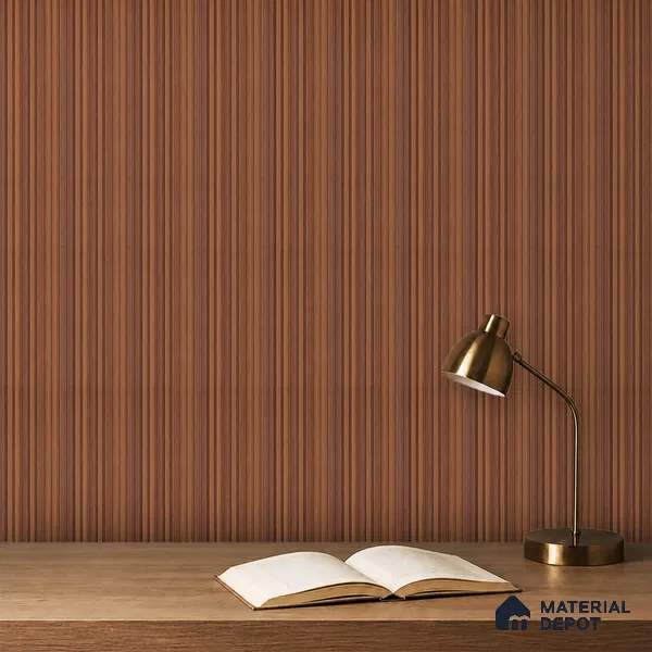 Wooden Look PN 06916 8 ft x 6 inch Charcoal Panel - 6 mm | Suitable for Living Room, Bedroom & TV Cabinet | Width is Subjected to 5% Variation