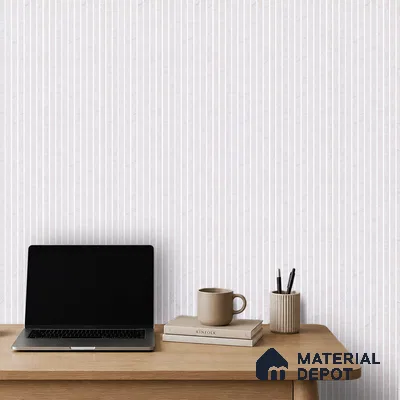 Dove Grey Marble Look PN 07113 9.5 ft x 6 inch Charcoal Panel - 6 mm | Suitable for Feature Wall, TV Unit & Living Room | Width is Subjected to 5% Variation