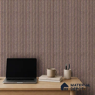 Mocha Brown Marble Look PN 07115 9.5 ft x 6 inch Charcoal Panel - 6 mm | Suitable for Feature Wall, TV Unit & Living Room | Width is Subjected to 5% Variation
