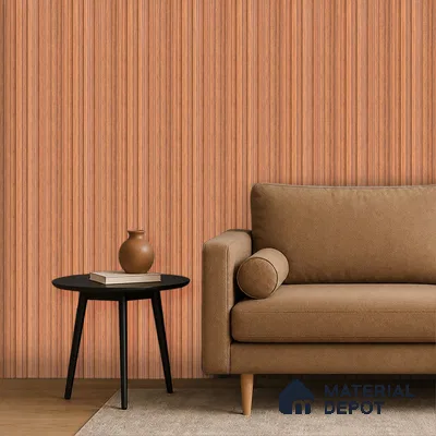 Wooden Look PN 07709 9.1 ft x 4.9 inch Charcoal Panel - 12 mm | Suitable for Living Room, Bedroom & TV Cabinet | Width is Subjected to 5% Variation