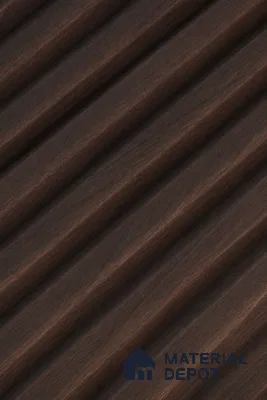 Wooden Look PN 07713 9.1 ft x 4.9 inch Charcoal Panel - 12 mm | Suitable for Living Room, Bedroom & TV Cabinet | Width is Subjected to 5% Variation