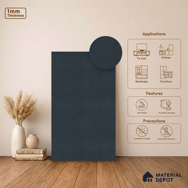 LM 23556 Twilight Glaze 8 ft x 4 ft Antique Tones Finish Decorative Laminate - 1 mm | Suitable for TV Unit, Wardrobe, Kitchen Cabinets