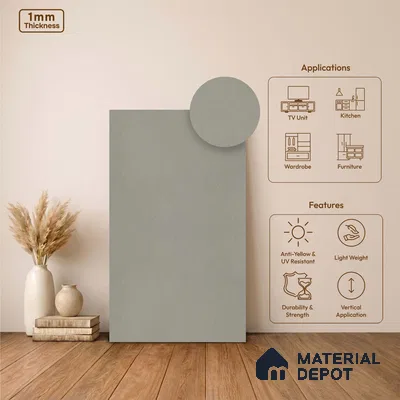 Stone Look LM 24389  8 ft x 4 ft Texture Finish Decorative Laminate - 1 mm | Suitable for TV Unit, Wardrobe, Kitchen Cabinets