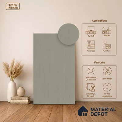 Wooden Look LM 24429 8 ft x 4 ft Texture Finish Decorative Laminate - 1 mm | Suitable for TV Unit, Wardrobe, Kitchen Cabinets