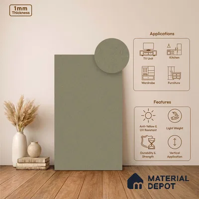 Stone Look LM 24441  8 ft x 4 ft Texture Finish Decorative Laminate - 1 mm | Suitable for TV Unit, Wardrobe, Kitchen Cabinets