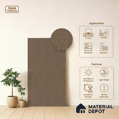 Patterned Look LM 20771 8 ft x 4 ft Matte Finish Decorative Laminate - 1 mm | Suitable for Bedroom, TV Unit, Wardrobe