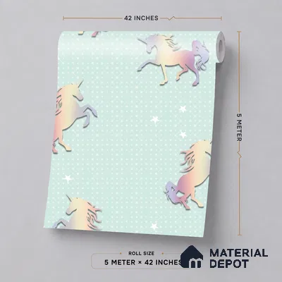 88441-2 | 5 Meter x 42 Inch PVC Patterned Look Wallpaper - 57 Sq. Ft. | Minimum 15% wastage during installation