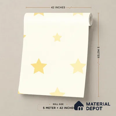 5152-1 | 5 Meter x 42 Inch PVC Patterned Look Wallpaper - 57 Sq. Ft. | Minimum 15% wastage during installation