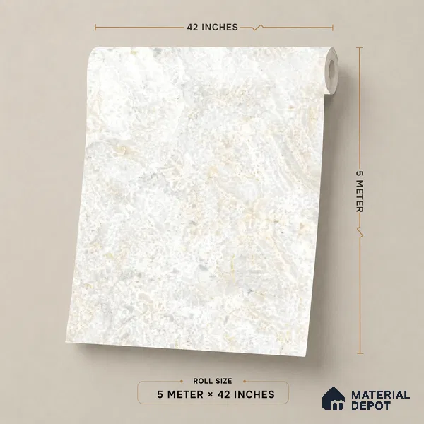 88388-1 | 5 Meter x 42 Inch PVC Abstract Look Wallpaper - 57 Sq. Ft. | Minimum 15% wastage during installation