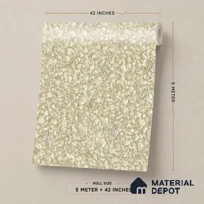 19014-3 | 5 Meter x 42 Inch PVC Texture Look Wallpaper - 57 Sq. Ft. | Minimum 15% wastage during installation