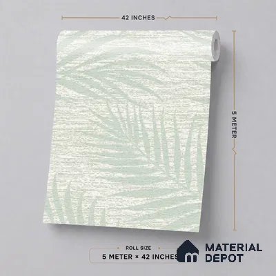 70191-2 | 5 Meter x 42 Inch PVC Florals Look Wallpaper - 57 Sq. Ft. | Minimum 15% wastage during installation
