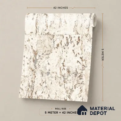 19000-3 | 5 Meter x 42 Inch PVC Patterned Look Wallpaper - 57 Sq. Ft. | Minimum 15% wastage during installation