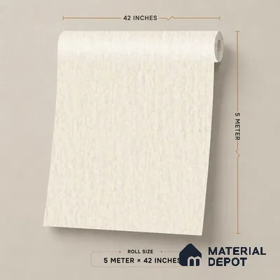 88377-2 | 5 Meter x 42 Inch PVC Texture Look Wallpaper - 57 Sq. Ft. | Minimum 15% wastage during installation