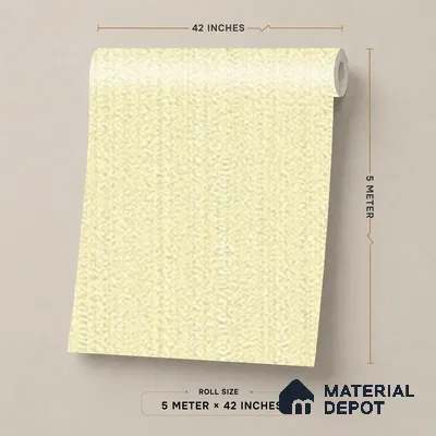 88476-1 | 5 Meter x 42 Inch PVC Texture Look Wallpaper - 57 Sq. Ft. | Minimum 15% wastage during installation