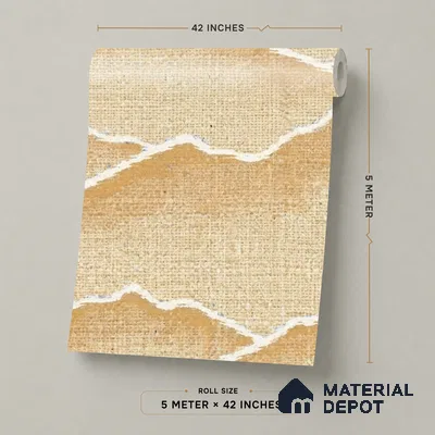 81278-2 | 5 Meter x 42 Inch PVC Patterned Look Wallpaper - 57 Sq. Ft. | Minimum 15% wastage during installation